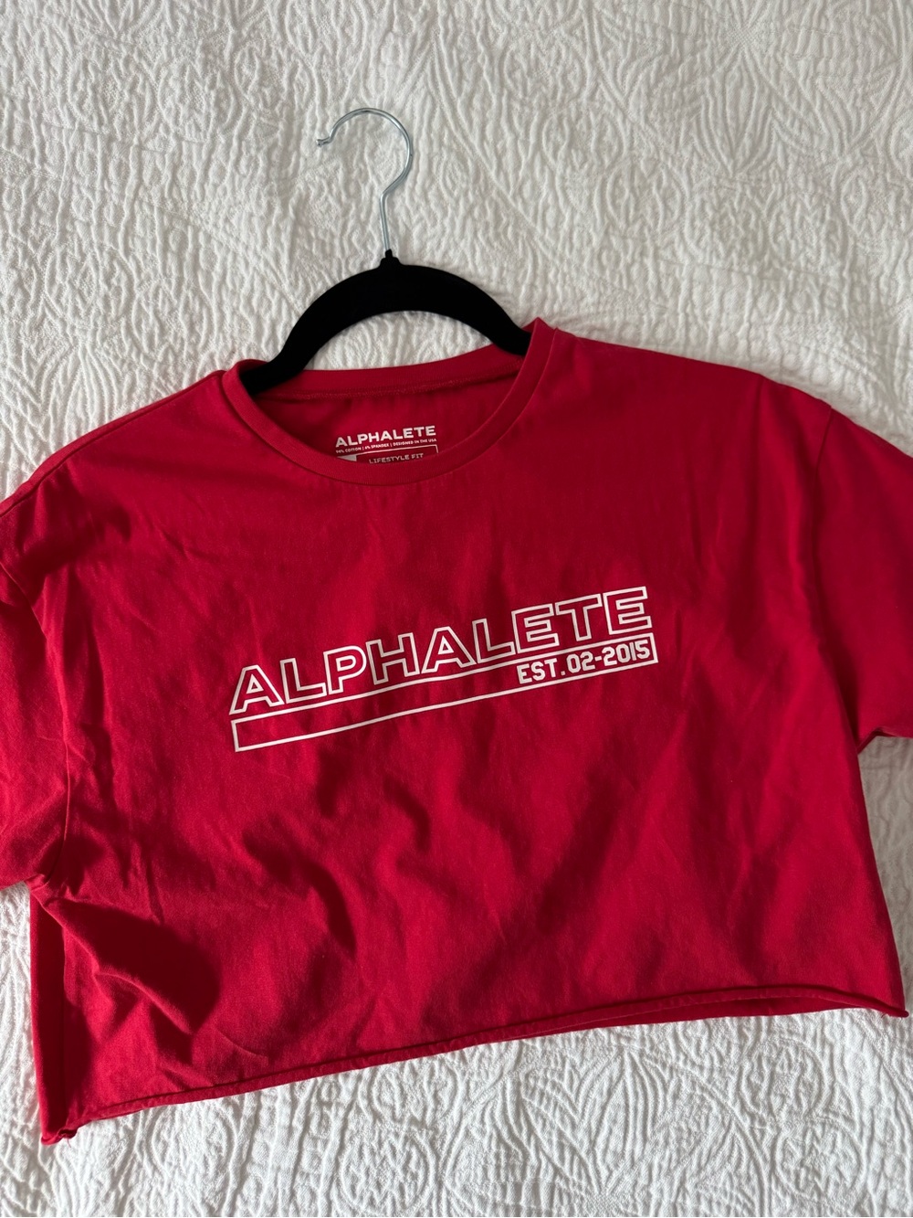 Alphalete Cropped Tee